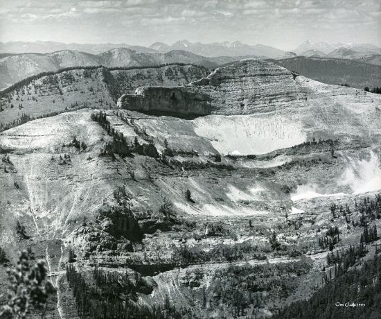 Picture of View NW from Switchback Pass